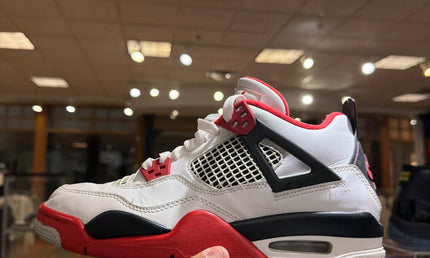 Jordan 4 Fire Red GS Pre Owned No Box