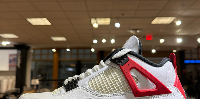 Jordan 4 Red Cement Pre Owned No Box