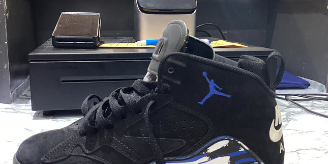 Jordan Jumpman MVP Black White Game Royal GS Pre-Owned