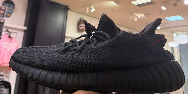 Adidas Yeezy 350 v2 Black Pre Owned No Box