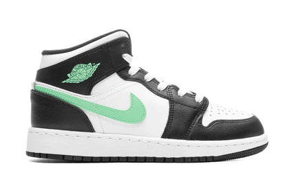 Jordan 1 Mid Green Glow GS
