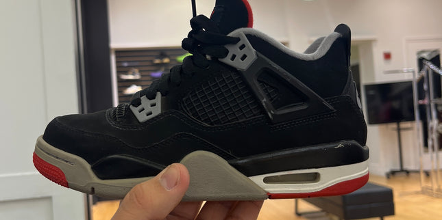 Jordan 4 Bred 2019 Pre Owned Rep Box