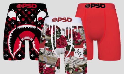 PSD Rosa Red 3pack