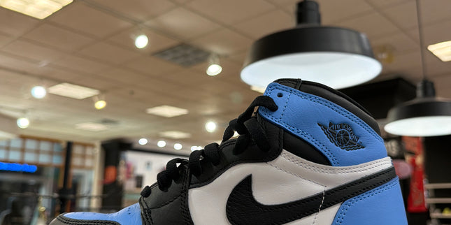 Jordan 1 UNC Toe Pre Owned No Box