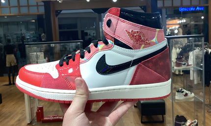 Jordan 1 High Spider men Across The Spider Verse Pre-Owned