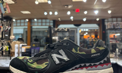 New Balance 2002R BAPE Black Pre Owned No Box