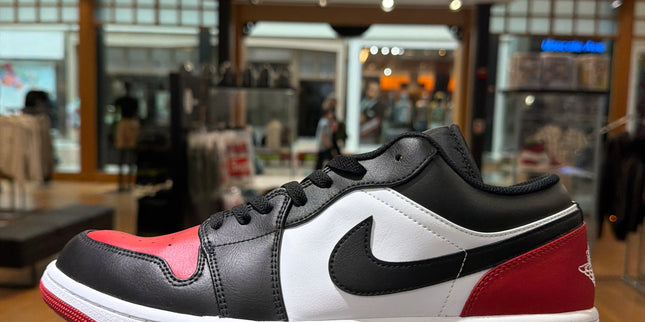 Jordan 1 Low Bred Toe 2.0 Pre Owned