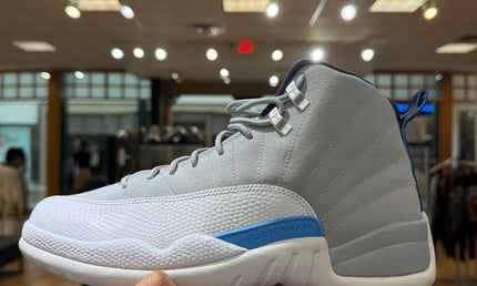 Jordan 12 Grey University Blue Pre Owned