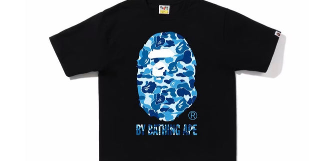 Bape ABC Camo Ape Tee Black