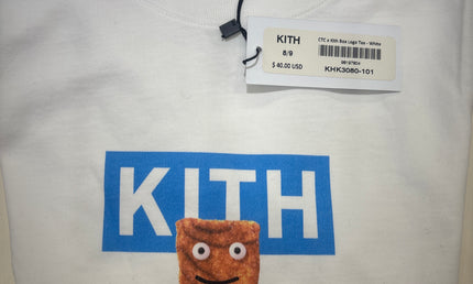 Ctc x Kith box logo tee