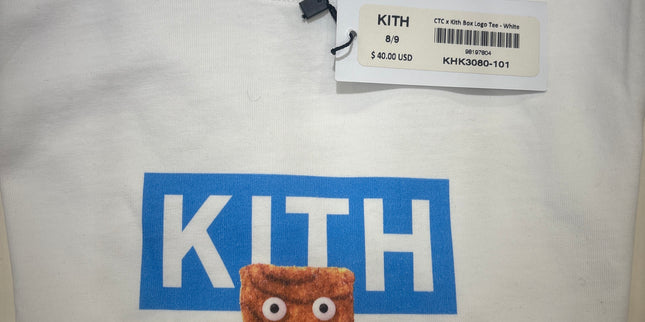 Ctc x Kith box logo tee
