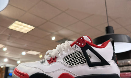 Jordan 4 Red Cement GS Pre Owned No Box