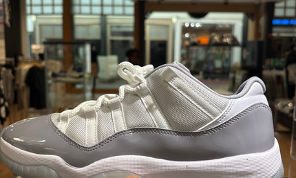Jordan 11 Low Cement Gray Pre Owned