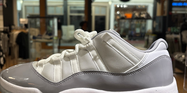 Jordan 11 Low Cement Gray Pre Owned