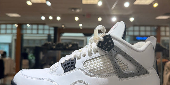 Jordan 4 White Cement (2025) Pre Owned