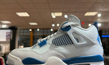 Jordan 4 Military Blue Pre Owned No Insoles/Box