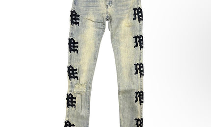 Mixed Emotion Desert Monogram Denim