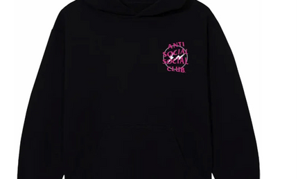 ASSC Hoodie Fragment Black Pink
