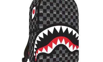 Sprayground Gray Peeking Characters