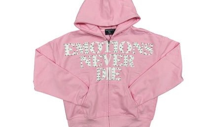 Mixed Emotion Pink End Hoodie