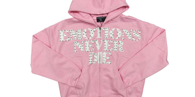 Mixed Emotion Pink End Hoodie