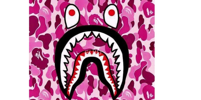 Bape Camo Pink Rug