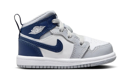 Jordan 1 Mid Wolf Grey Midnight Navy TD