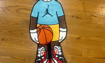 Basketball kaws Rug