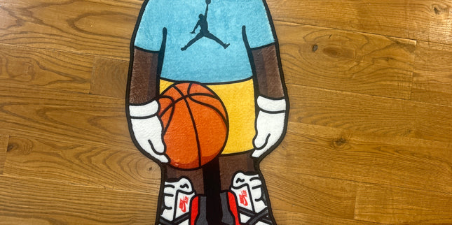 Basketball kaws Rug