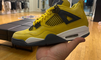 Jordan 4 Lightning Pre Owned No Box