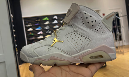Jordan 6 Gold Hoops W Pre Owned