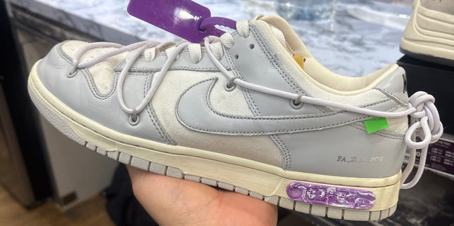 Nike Dunk Low Off-White Lot 3 Pre-Owned