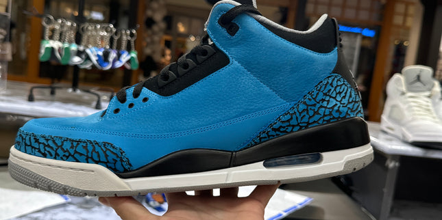 Used Jordan 3 Powder Blue
