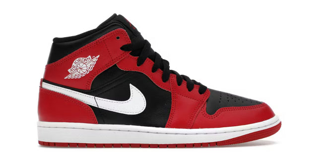 Jordan 1 Mid Gym Red Black White