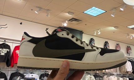 Jordan 1 Low Travis Olive W Pre-Owned