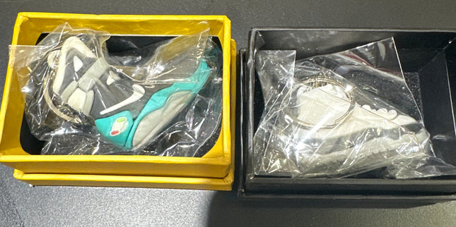 Shoe box keychains