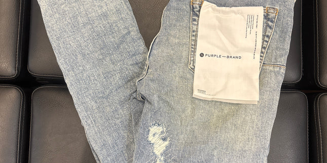Purple Jean Light Indigo Vintage