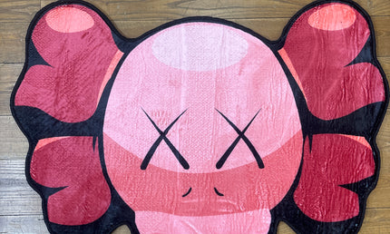 Kaws Red head Rug
