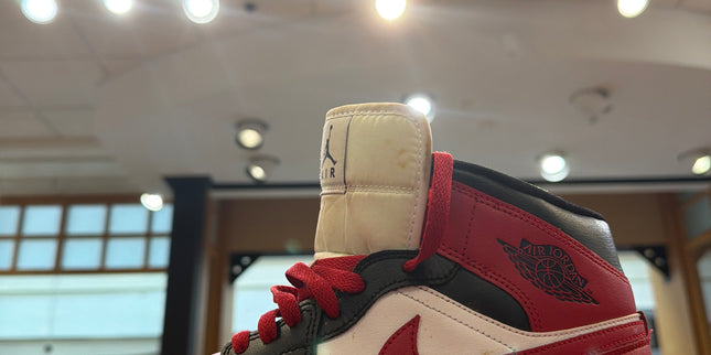 Jordan 1 Mid Alternate Bred Toe W Pre Owned No Box