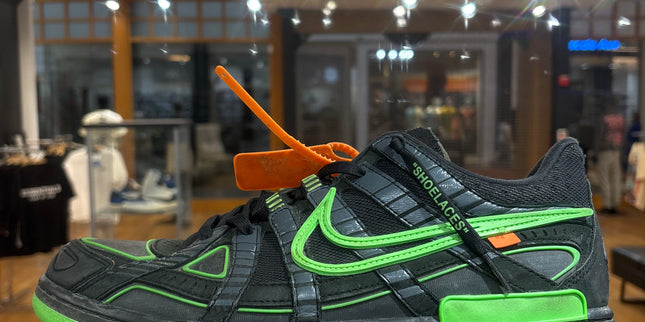 Rubber Dunk Off-White Green Strike Pre-Owned