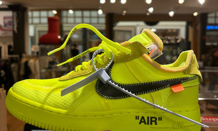Nike Air Force 1 OFF-WHITE Volt Pre Owned No Box