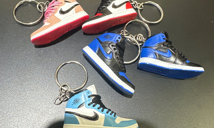 Shoe keychains
