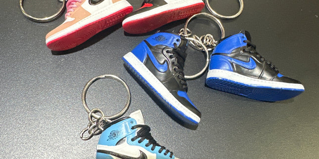 Shoe keychains