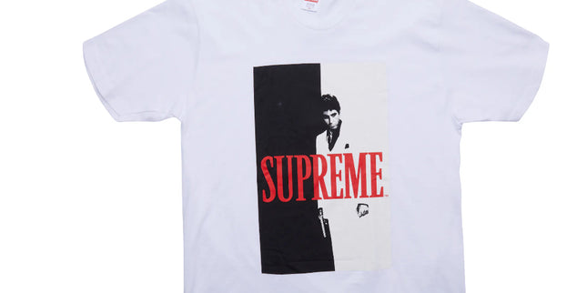 Supreme Tee Scarface White