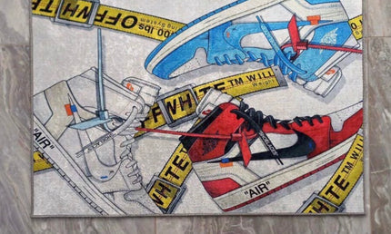 Off White Jordan 1 Rug