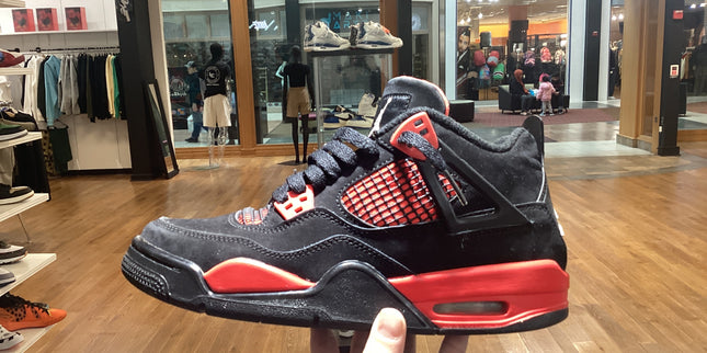 Used Jordan 4 Red Thunder GS