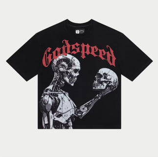 Godspeed Double Skull Black