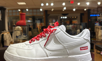Nike Air Force 1 Low Supreme White Pre Owned No Box