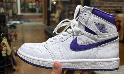 Jordan 1 High Court Purple W Pre-Owned