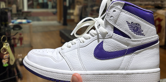 Jordan 1 High Court Purple W Pre-Owned